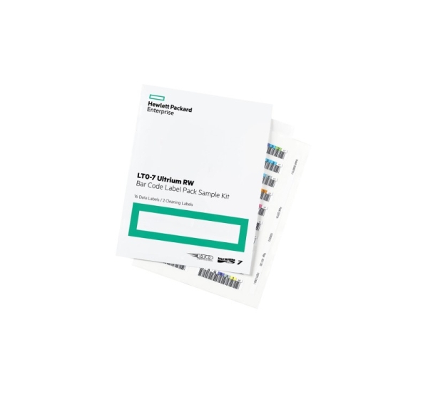 HPE LTO-7 Ultrium RW Bar Code Label Pack