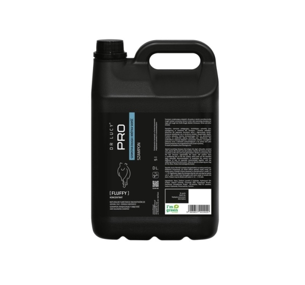 DR LUCY Pro Fluffy Rough Coat – dog shampoo – 5l