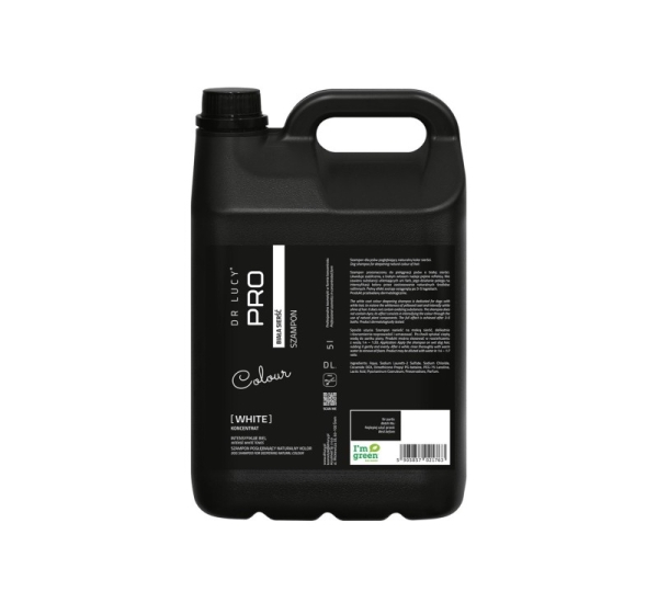 DR LUCY White white coat - shampoo for dogs - 5 l