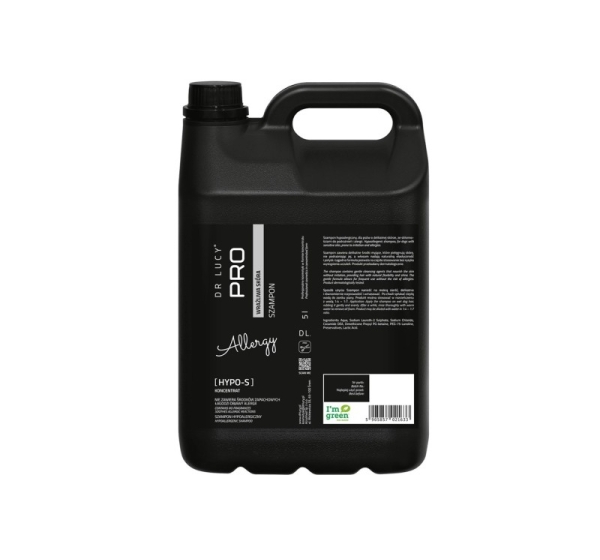 DR LUCY Hypo S - hypoallergenic shampoo for dogs - 5L