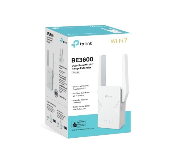 TP-Link RE225BE network extender Network repeater White