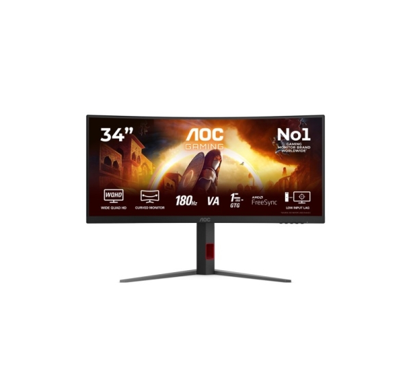 Monitor AOC CU34G4 34" 3440x1440 180Hz 1ms VA