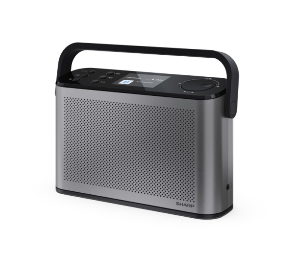 Sharp OSAKA Portable Analog & digital Grey