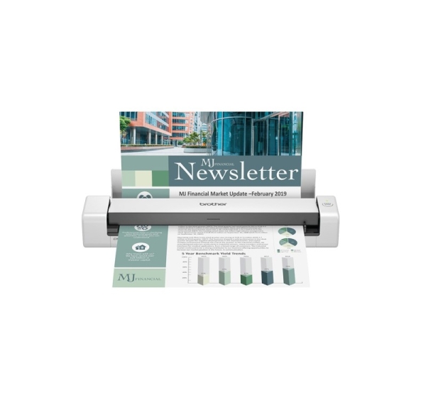 Brother DS-740D scanner Sheet-fed scanner 600 x 600 DPI A4 Black, White