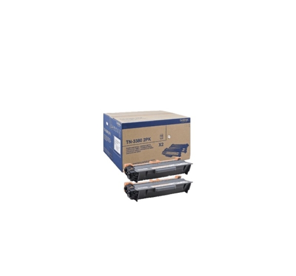 Brother TN-3380TWIN toner cartridge 2 pc(s) Original Black
