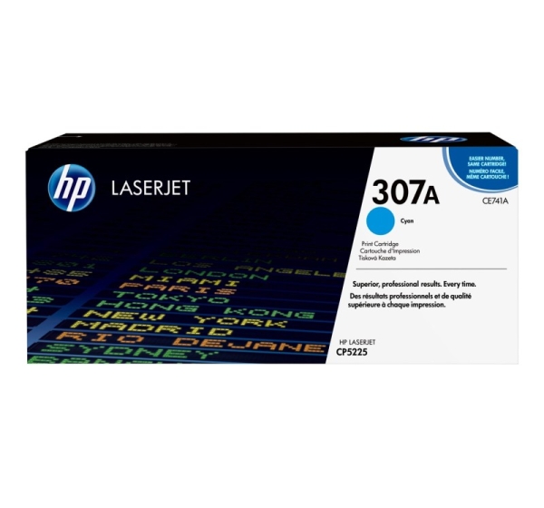 HP 307A Cyan Original LaserJet Toner Cartridge