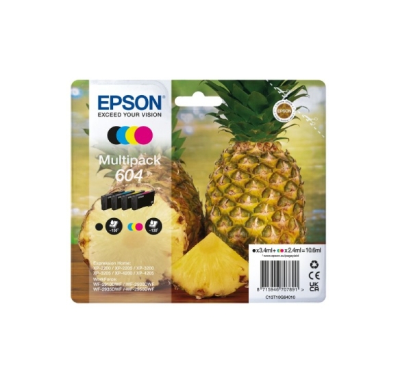 Epson 604 - Standard Yield - 4 pcs
