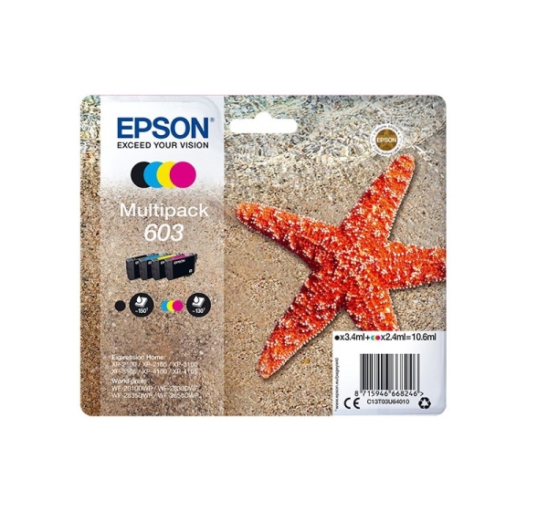 Epson 603 Multipack Ink Set C13T03U640