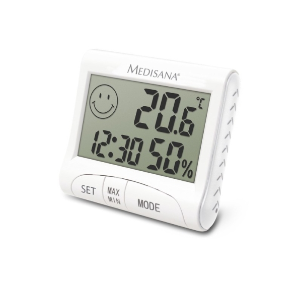 Medisana HG 100 Indoor Electronic hygrometer White