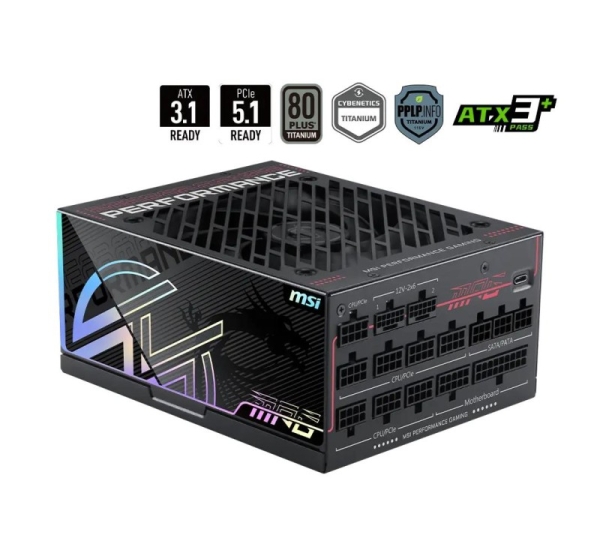 Power Supply MSI MPG Ai1300TS PCIE5 ATX