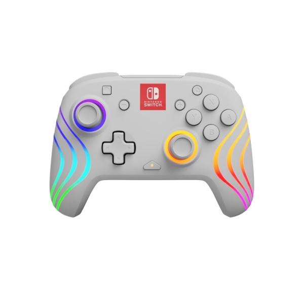 PDP Afterglow Wave White USB Gamepad Analogue / Digital Nintendo Switch, Nintendo Switch Lite, Nintendo Switch OLED