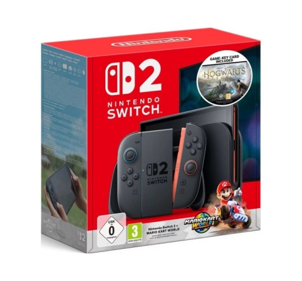 Nintendo Switch 2 + Mario+Hogwarts Legacy