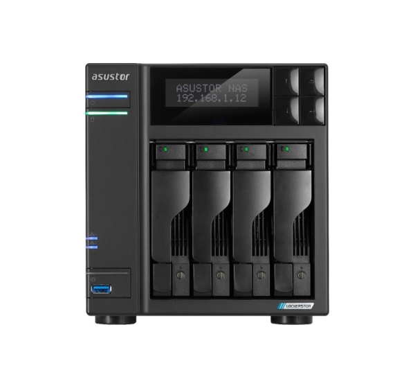 Asustor LOCKERSTOR 4 Gen2+ NAS Desktop Intel® Celeron® N5105 4 GB DDR4 ADM Black