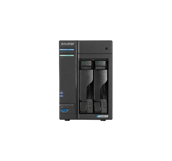 Asustor LOCKERSTOR 2 Gen2 + (AS6702T v2) NAS Desktop Intel® Celeron® N5105 4 GB DDR4 0 TB ADM Black