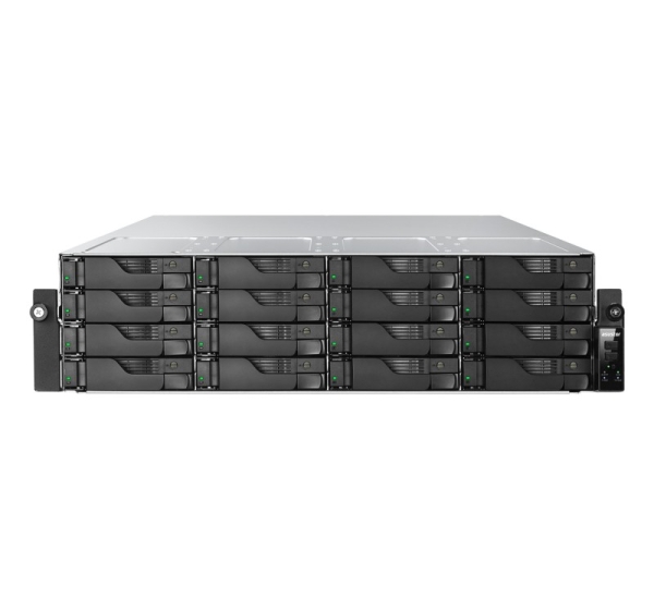 Asustor LOCKERSTOR 16R Pro Gen2 NAS Desktop AMD Ryzen™ 7 7745 16 GB DDR5 0 TB Black, Steel