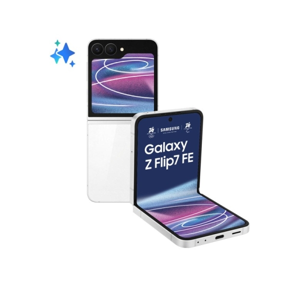 Samsung Galaxy Z Flip7 FE 17 cm (6.7") 5G 8 GB 128 GB 4000 mAh White