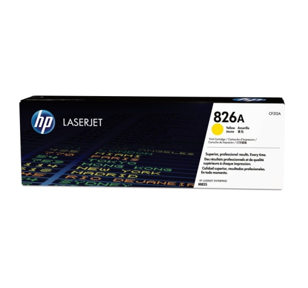 HP 826A Yellow Original LaserJet Toner Cartridge