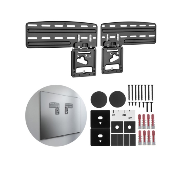 Maclean TV bracket, compatible with Samsung QLED TVs, 43"-85", max. 60kg, MC-806 N