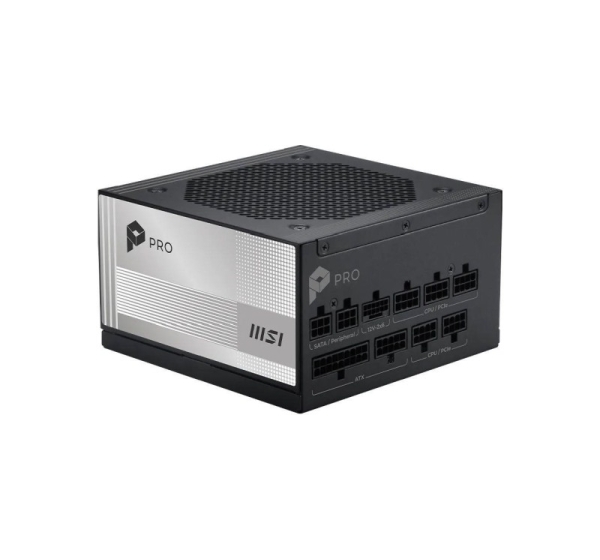 Zasilacz MSI PRO A1000PL PCIE5 1000W 120mm 80plus Platinum