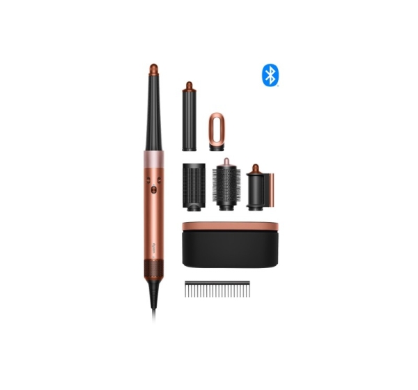 Dyson Airwrap ID Straight + Wavy Multistyler Warm Black, Rose gold