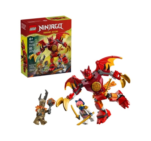 LEGO NINJAGO 71851 Kai's Dragon Mech Battle Pack