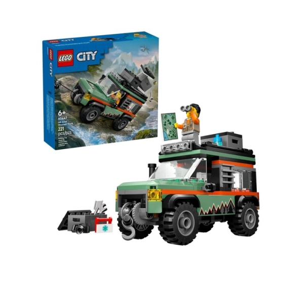 LEGO CITY 60447 Off-Road 4x4 Mountain Truck