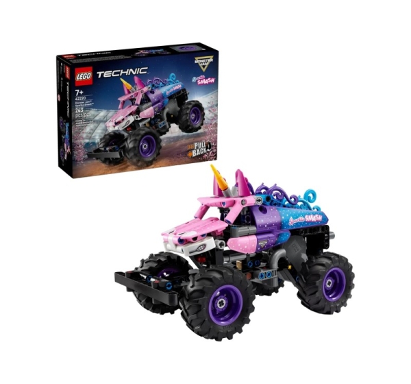 LEGO TECHNIC 42220 Monster Jam Sparkle Smash Pull-Back
