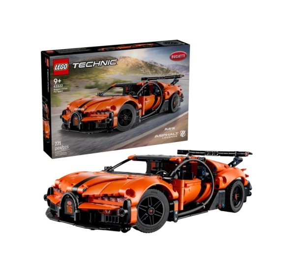 LEGO TECHNIC 42222 Bugatti Chiron Pur Sport Hyper Car
