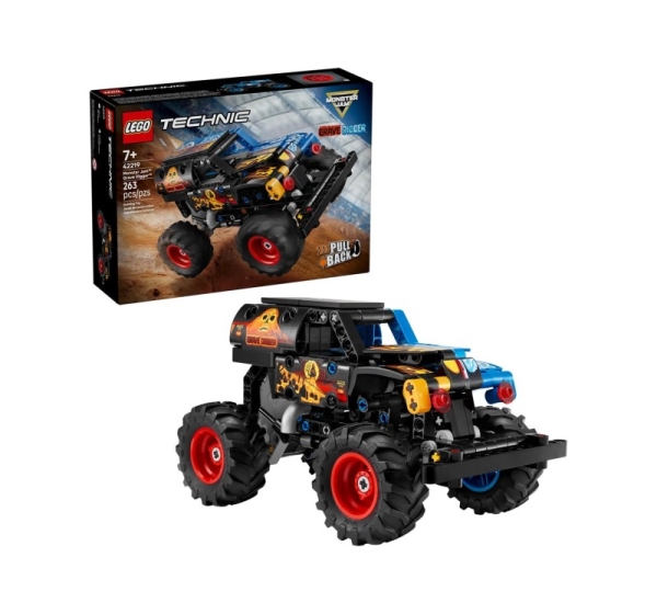 LEGO TECHNIC 42219 Monster Jam Grave Digger Fire and Ice