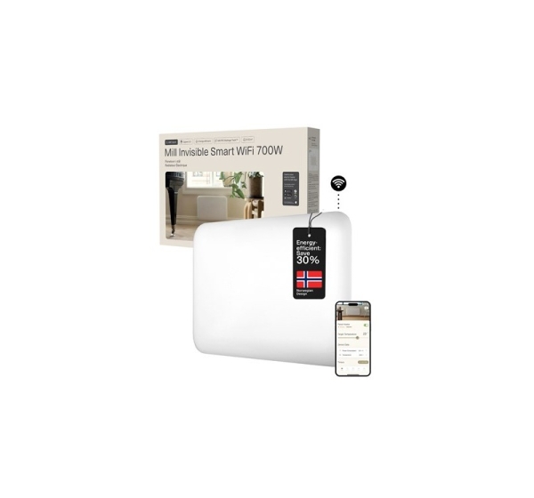 Mill Invisible Smart WiFi Heater PA700WIFI4 Panel Heater 700 W