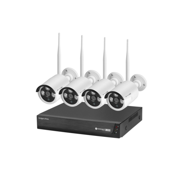 Zestaw do monitoringu WiFi Kruger&Matz Connect C200 Tuya WiFi 6