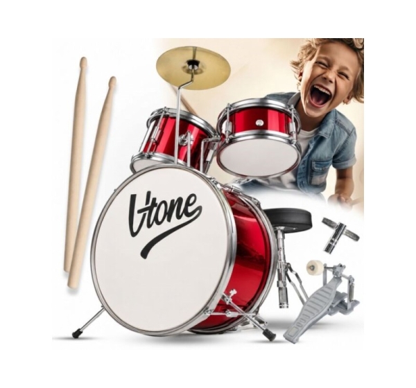 V-TONE VDJR 1 RD mini perkusja akustyczna trzyczęś
