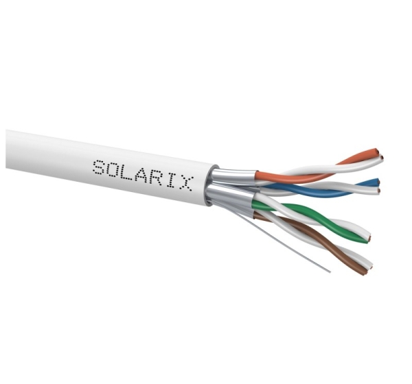 KABEL SKRĘTKA SOLARIX CAT.6A F/FTP LSOH Dca-s2,d2,a1 szpula 500m