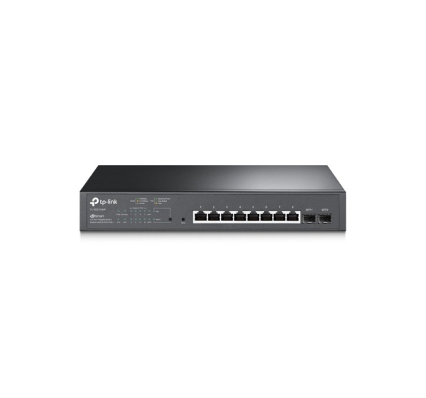 TP-Link JetStream 10-Port Gigabit Smart PoE Switch with 8-Port PoE+