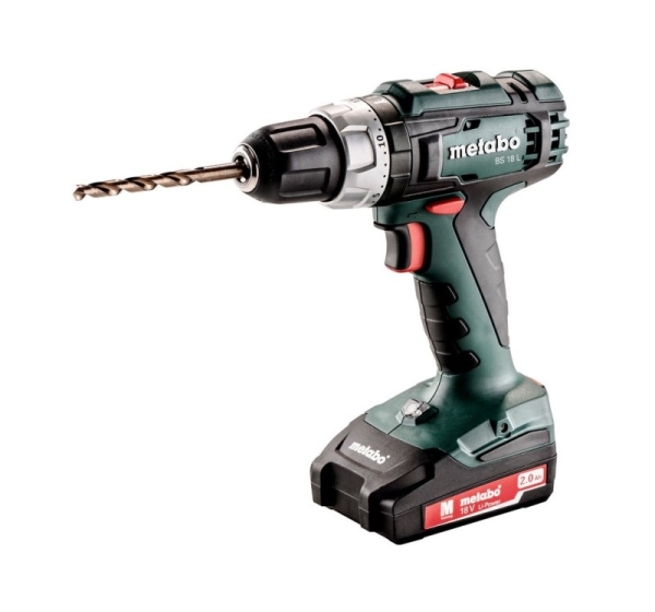 Metabo BS 18 L 1800 RPM Keyless 1.6 kg Black, Green, Red, Silver