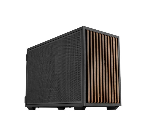 Lian Li B4-mATX Wood Mini Tower Black, Wood