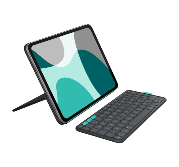 Logitech Flip Folio QWERTZ German Bluetooth Graphite