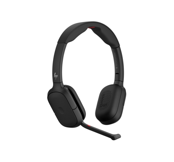 HP Poly Focus 625 Fold Stereo Bluetooth Headset