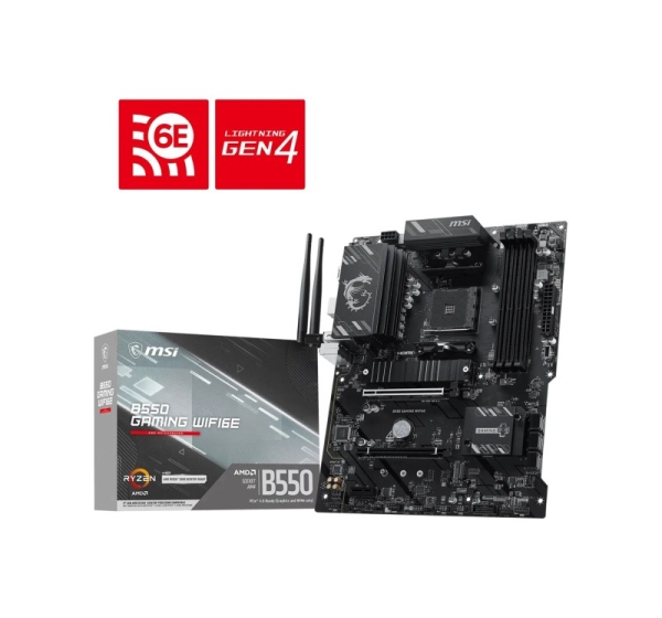 MSI B550 GAMING WIFI6E motherboard AMD B550 Socket AM4