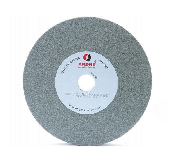 Flat grinding wheel 250mm x 25mm x 32mm green