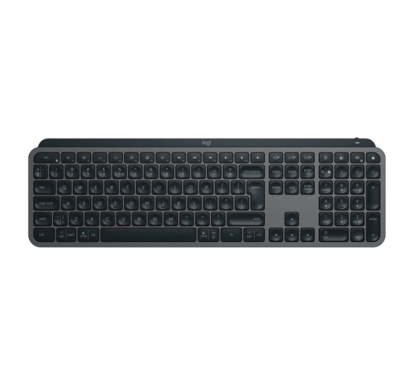 Logitech Master MX Keys Combo for Bussiness keyboard Mouse included Office RF Wireless + Bluetooth QWERTY US International Graphite