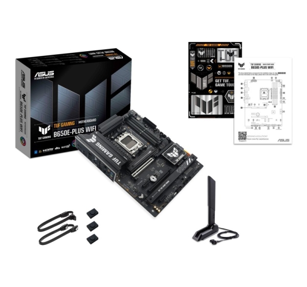 ASUS TUF GAMING B650E-PLUS WIFI AMD B650 Socket AM5 ATX