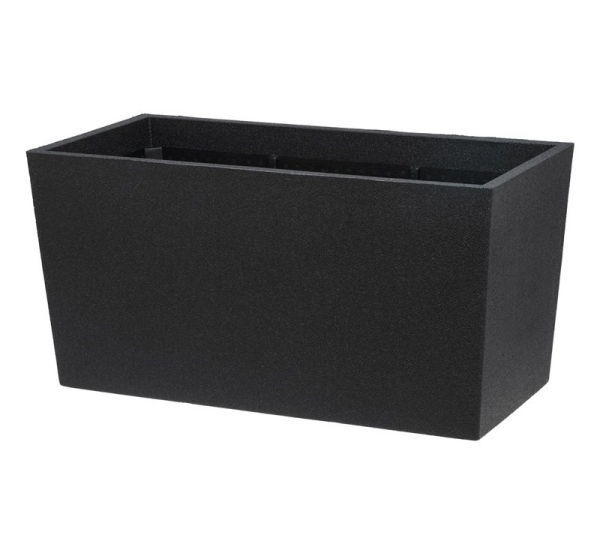 FLOWERPOT THERMO PATIO D76 BLACK