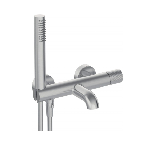 Bathtub faucet with shower set