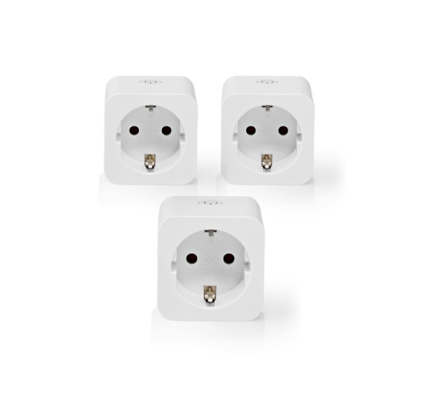 Nedis WIFIP121FWT3 smart plug 3680 W Home White
