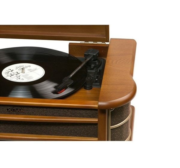 Retro wooden music center Denver MCR-50MK3 with tu