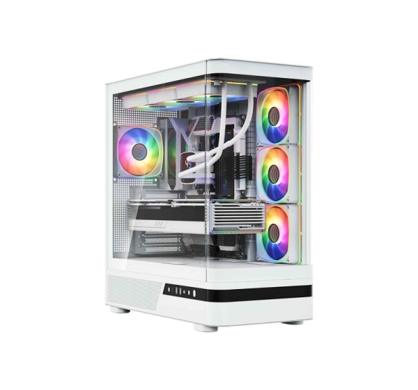 MODECOM Volcano Volcano AQ100 ARGB Midi White