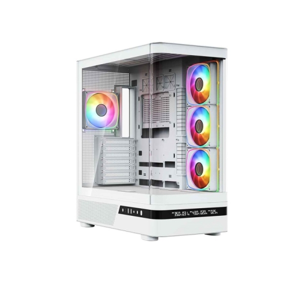 MODECOM Volcano Volcano AQ200 ARGB Midi White