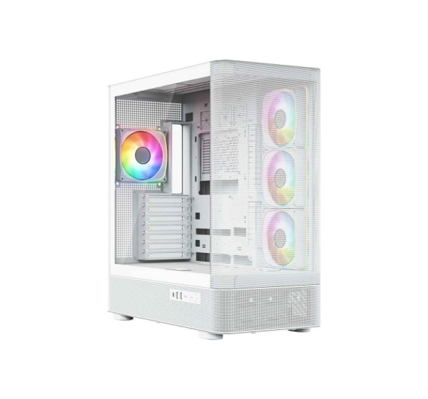 MODECOM Volcano Volcano AQ300 ARGB Midi White