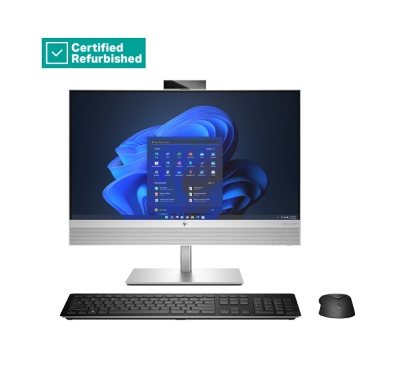HP RENEW RENEW SILVER HP Elite 840 G9 AIO All-In-One 24 - i5-14500, 16GB, 512GB SSD, 23.8 FHD Non-Touch AG, VESA/Heigh Adjustable, Win 11 Pro, 1 years